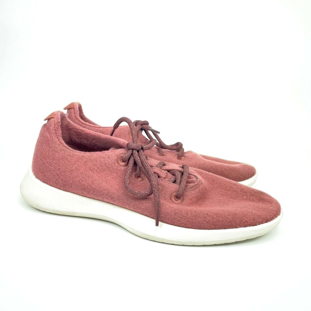 Allbirds Men's Size US 11 EU 43 Light Red Burgundy Wool Runners Comfort Shoes
